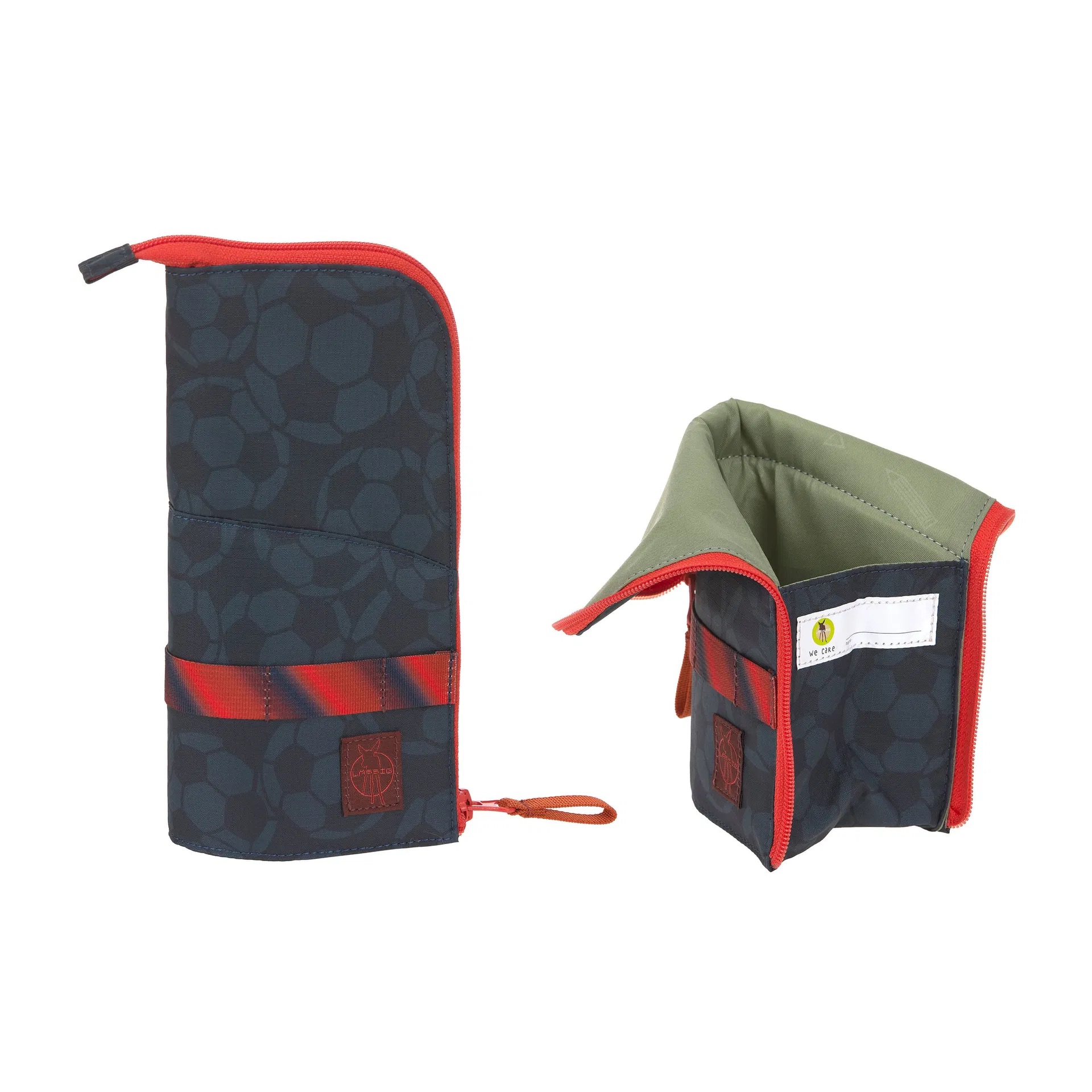 Lässig Schulranzen-Set Unique Light 2026 Fußball Dunkelblau