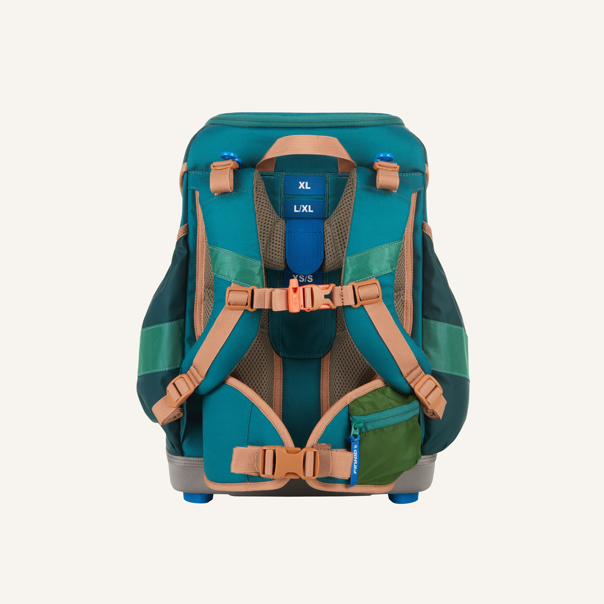 Finkid BUDDY EKO SPORT Schulranzen Set jungle mix Finkid BUDDY EKO SPORT Schulranzen Set jungle mix