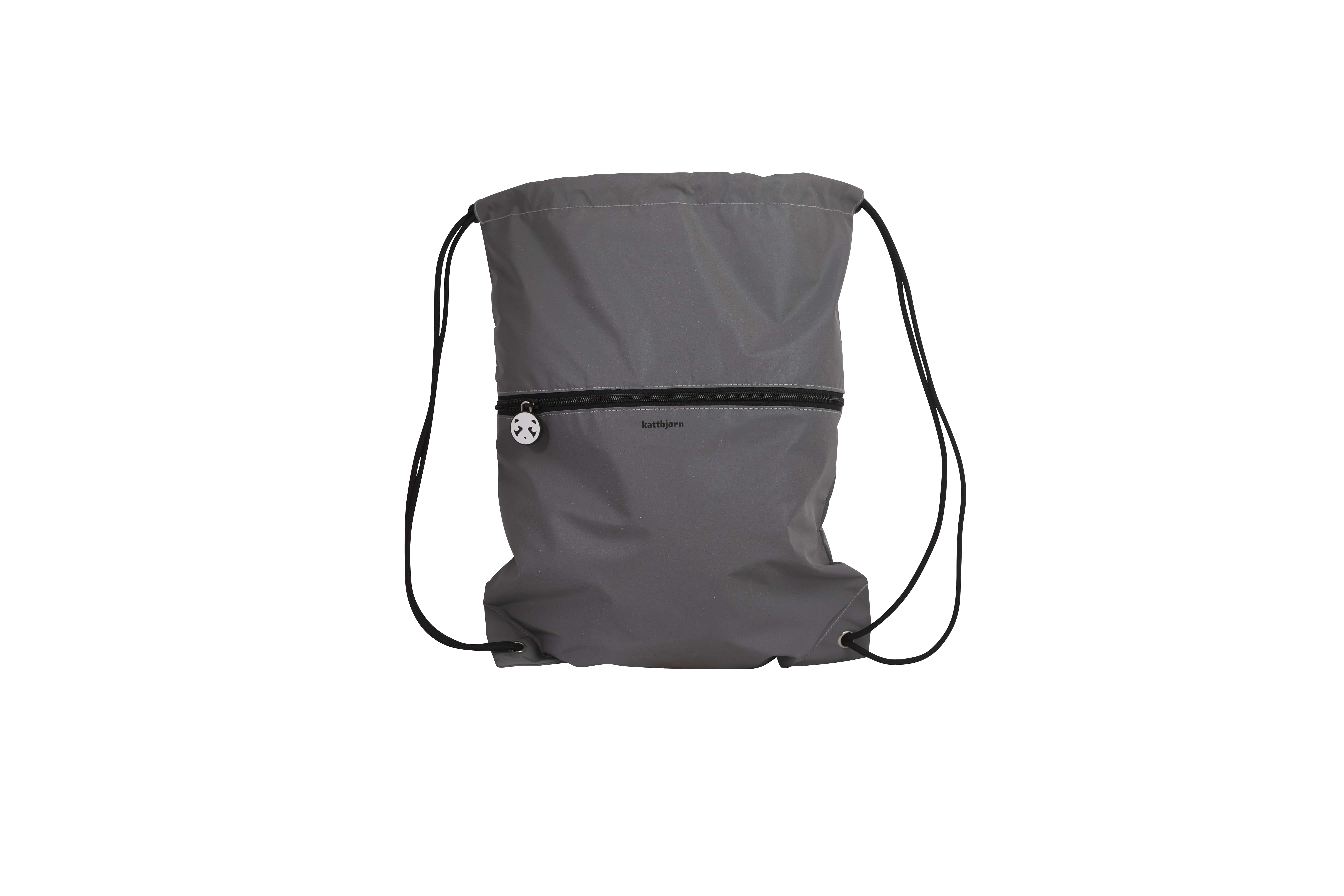 Kattbjörn Reflektierender Sportbeutel silber Kattbjörn Reflektierender Sportbeutel silber