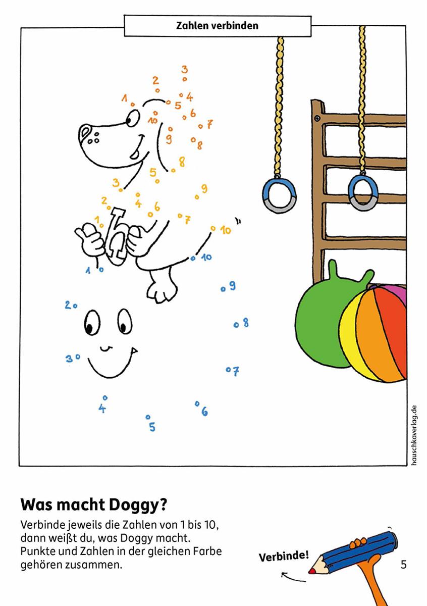 Hauschkaverlag Vorschulblock 5 Jahre Fit zum Schuleintrittx