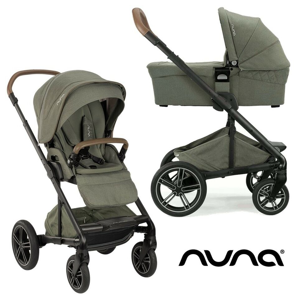 nuna MIXX next Kinderwagen mit Babywanne (Tragetasche) Caviar