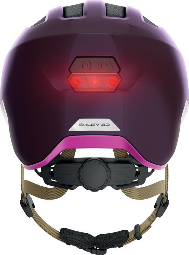 ABUS SMILEY 3.0 ACE LED 50-55 cm (M) royal purple ABUS SMILEY 3.0 ACE LED 50-55 cm (M) royal purple