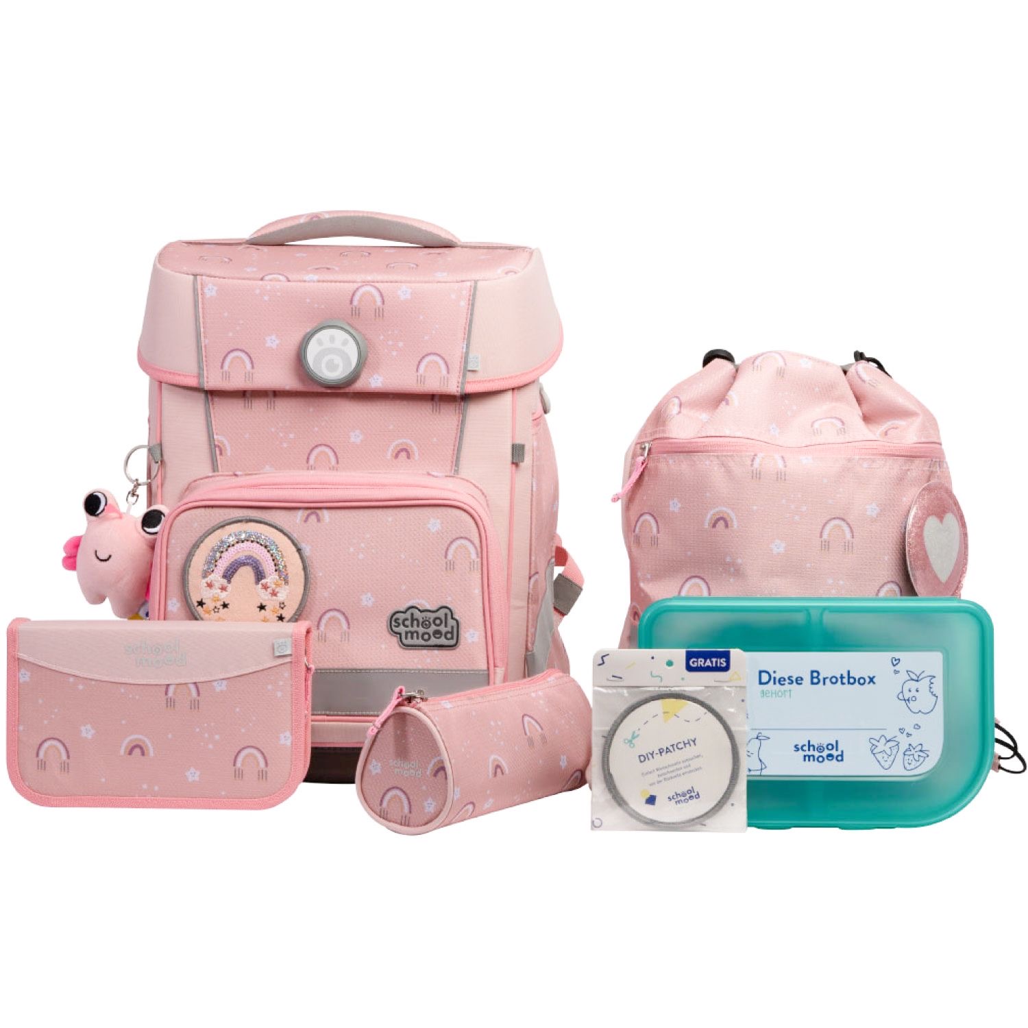 School-Mood Champion Maxx Pro 7-tlg. Schulranzenset Rainbow School-Mood Champion Maxx Pro 7-tlg. Schulranzenset Rainbow