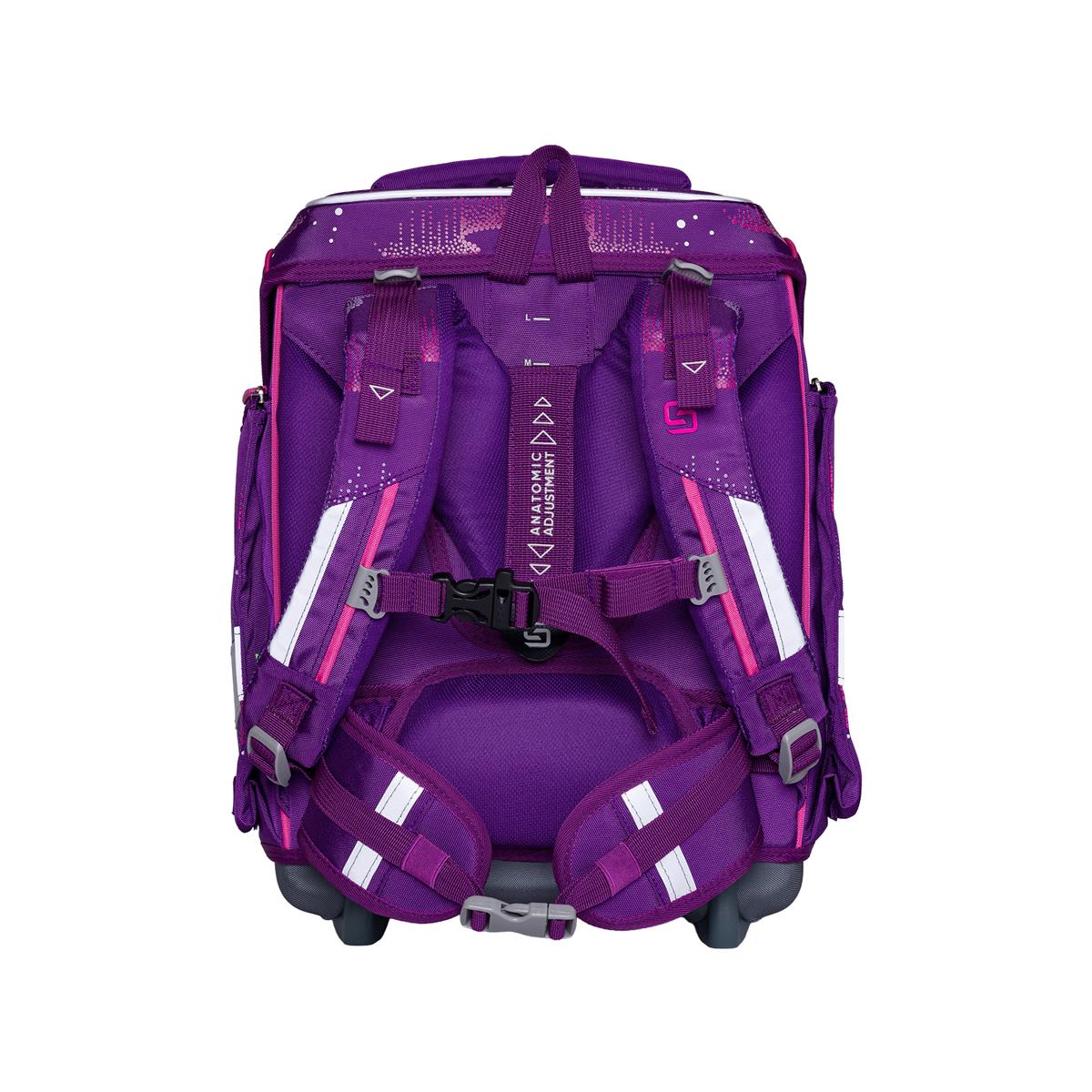 Schneiders Ergolite Schulranzen-Set 9-tlg. Wavy Dots