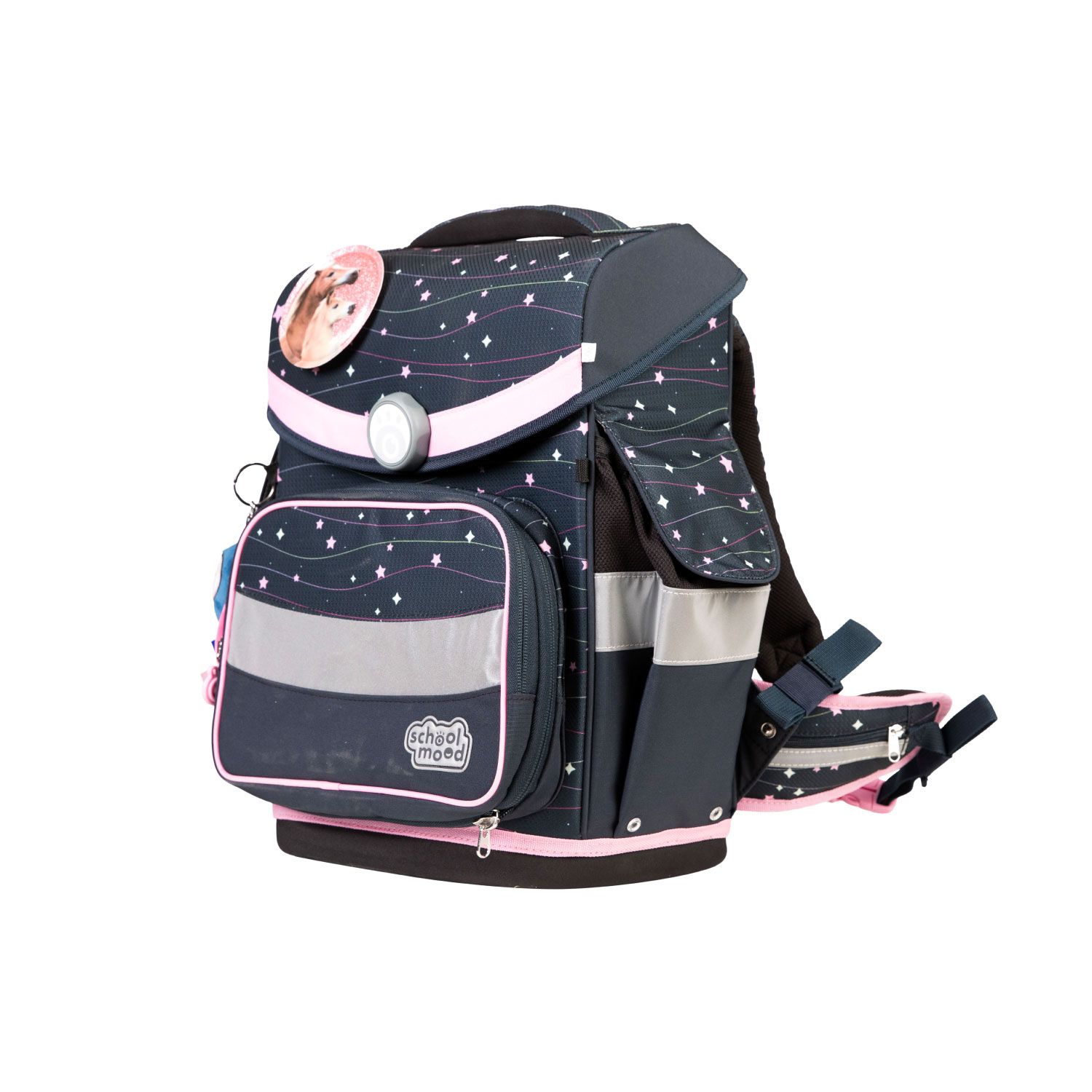 School-Mood Timeless Pro Schulranzen-Set 2025 7-tlg. Ella (Pony) School-Mood Timeless Pro Schulranzen-Set 2025 7-tlg. Ella (Pony)