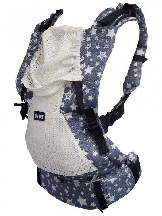 KiBi Tragehilfe EVO Air Full-Buckle Night Stars inverse KiBi Tragehilfe EVO Air Full-Buckle Night Stars inverse
