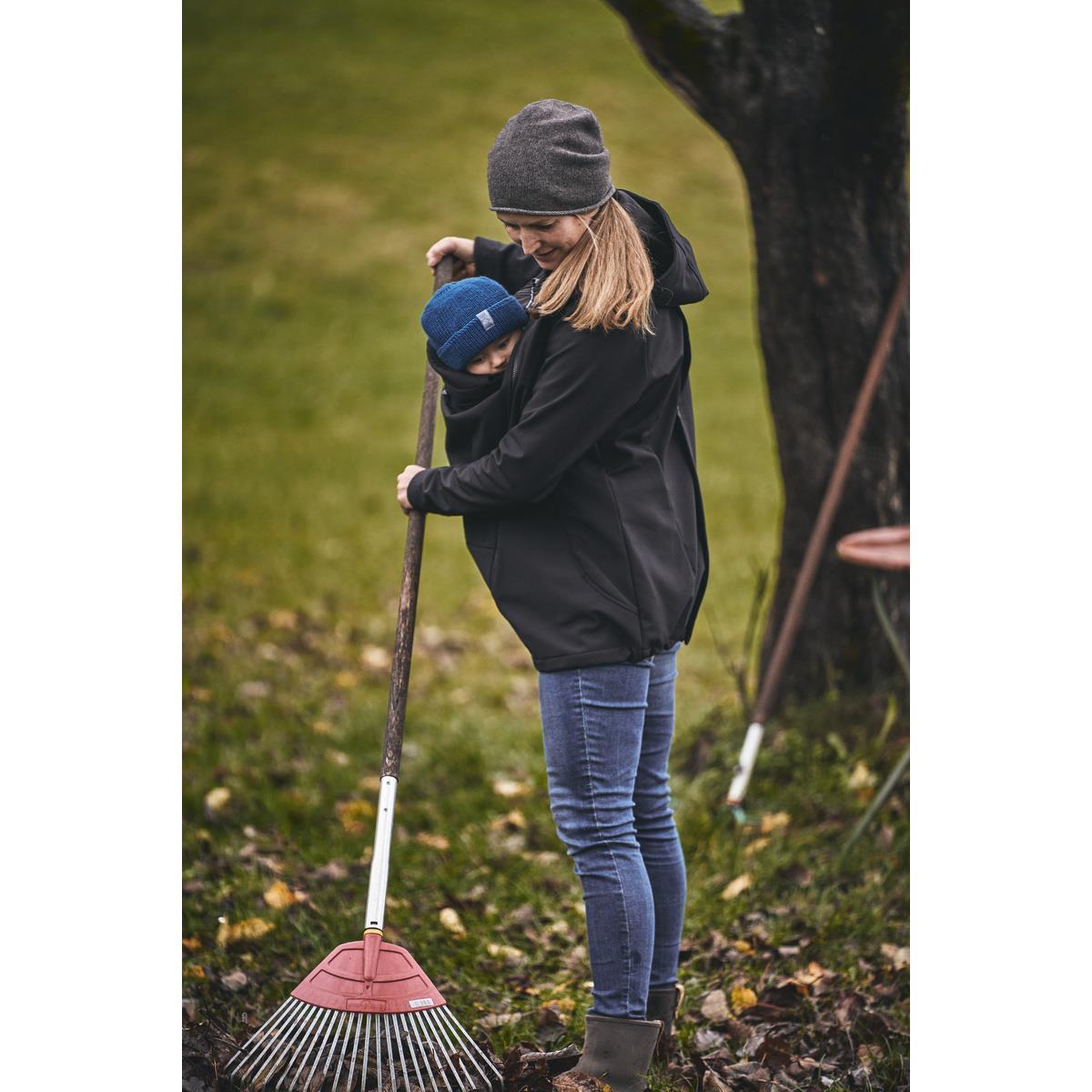 mamalila Softshell-Tragejacke Allrounder senf L