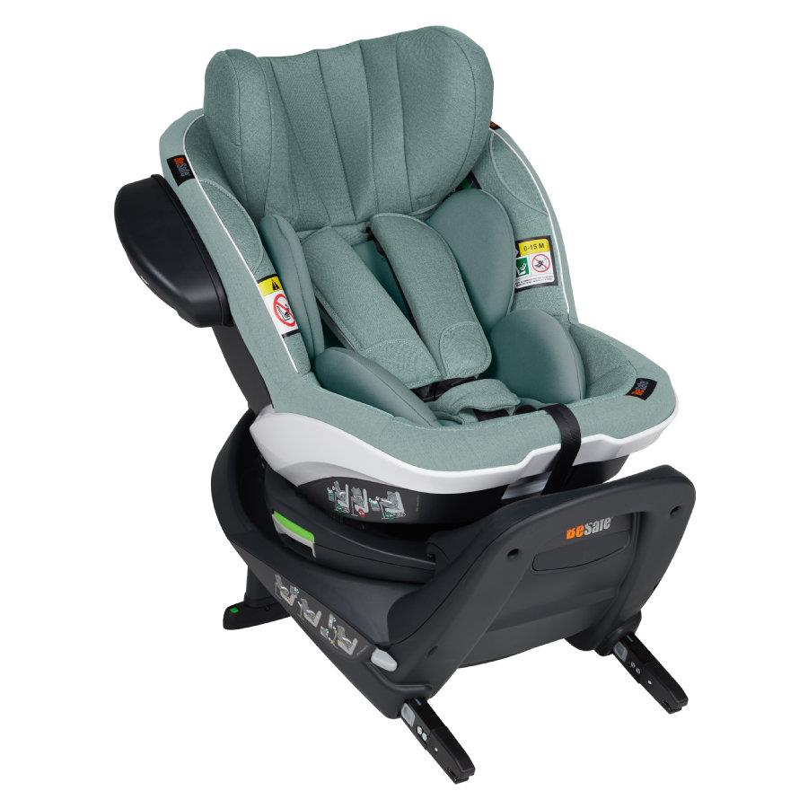 BeSafe iZi Turn i-Size Sea Green Mélange BeSafe iZi Turn i-Size Sea Green Mélange