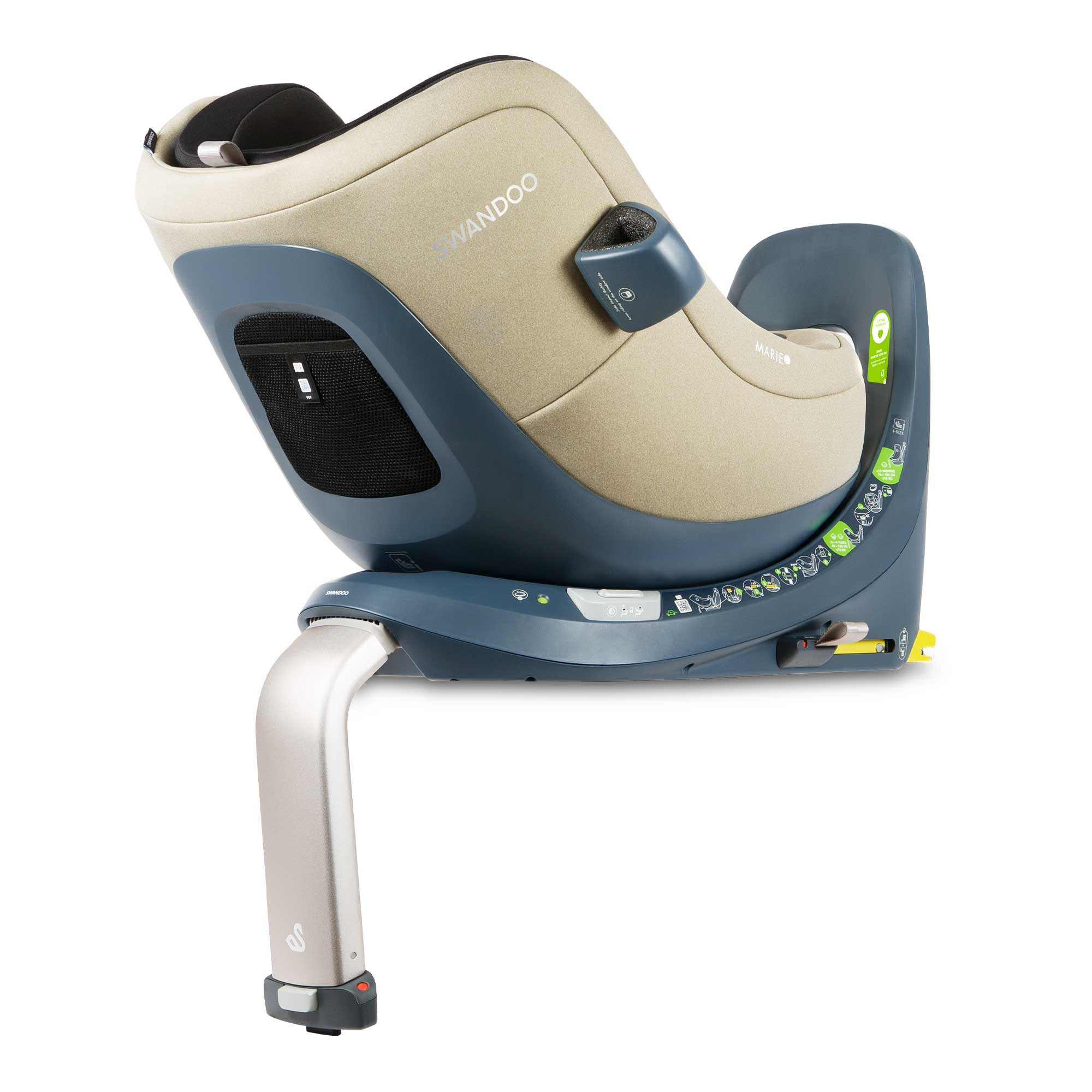 SWANDOO MARIE 5.0 i-Size Reboarder (40 – 105 cm/ 0 – 18 kg) 0+/1 Alfalfa SWANDOO MARIE 5.0 i-Size Reboarder (40 – 105 cm/ 0 – 18 kg) 0+/1 Alfalfa