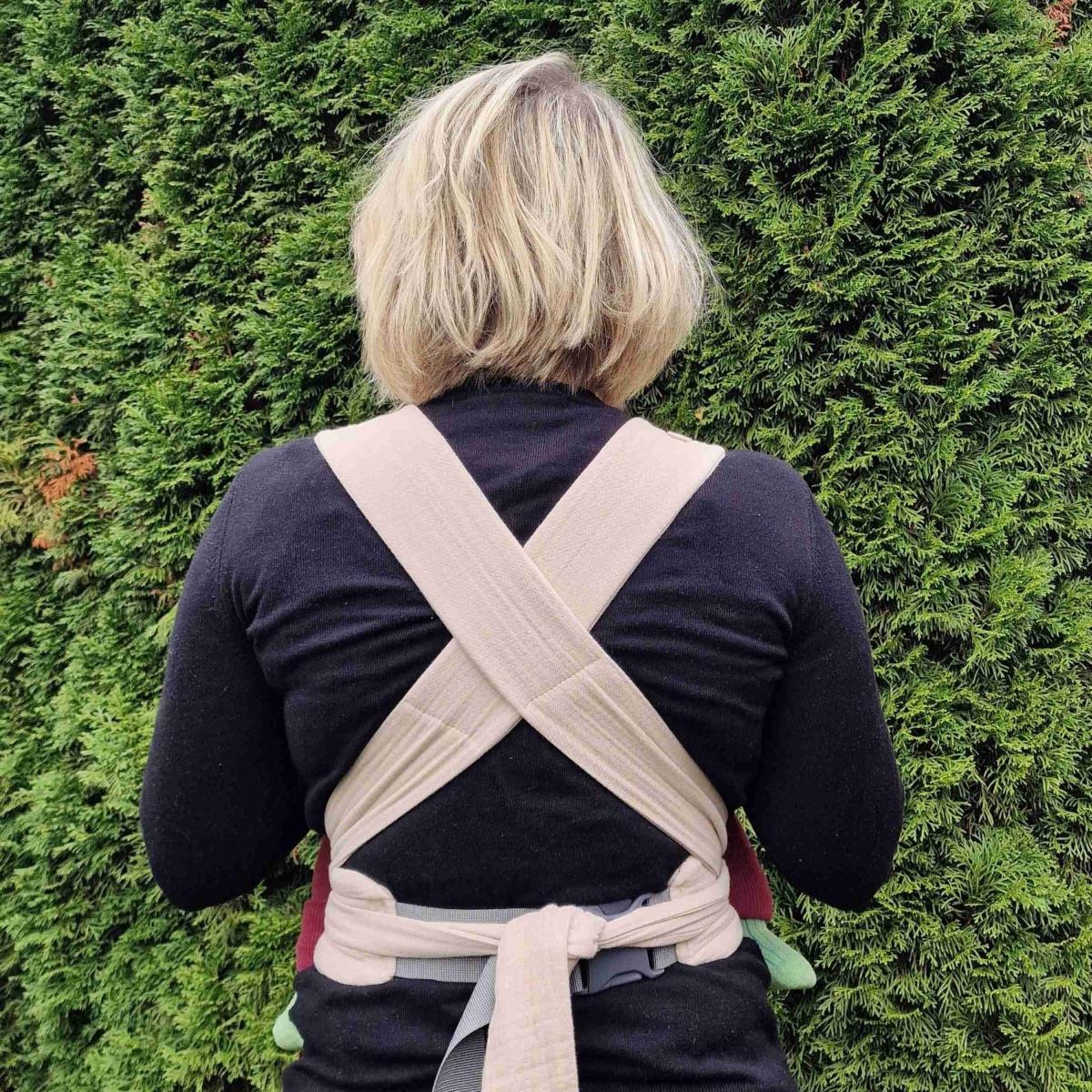 Schmusewolke Aurora Halfbuckle (50 - 86 cm / 12 Kilo) Sand