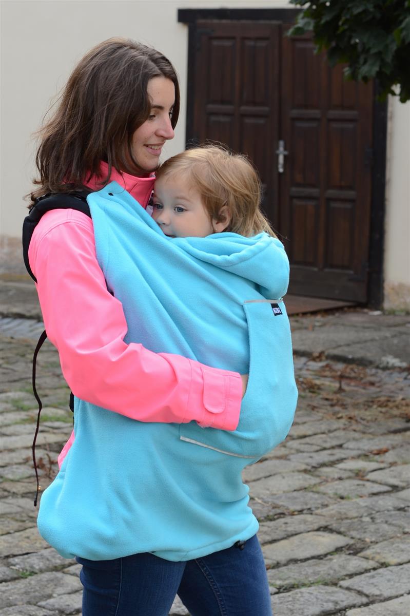 KiBi Fleece Tragecover Aqua KiBi Fleece Tragecover Aqua