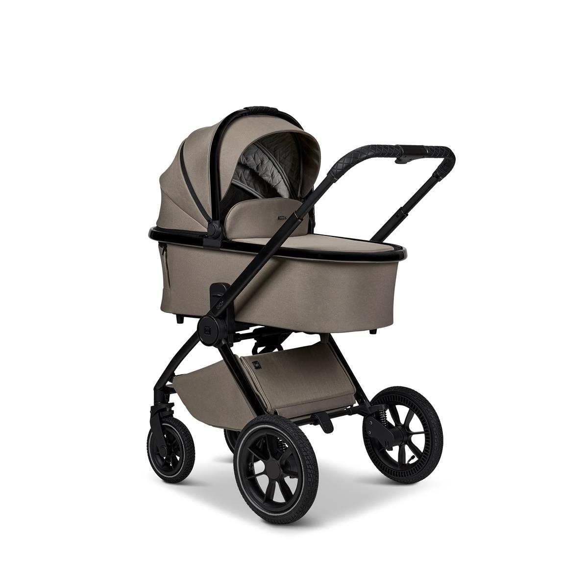 Moon PIÙ Kinderwagen SET mud / matt