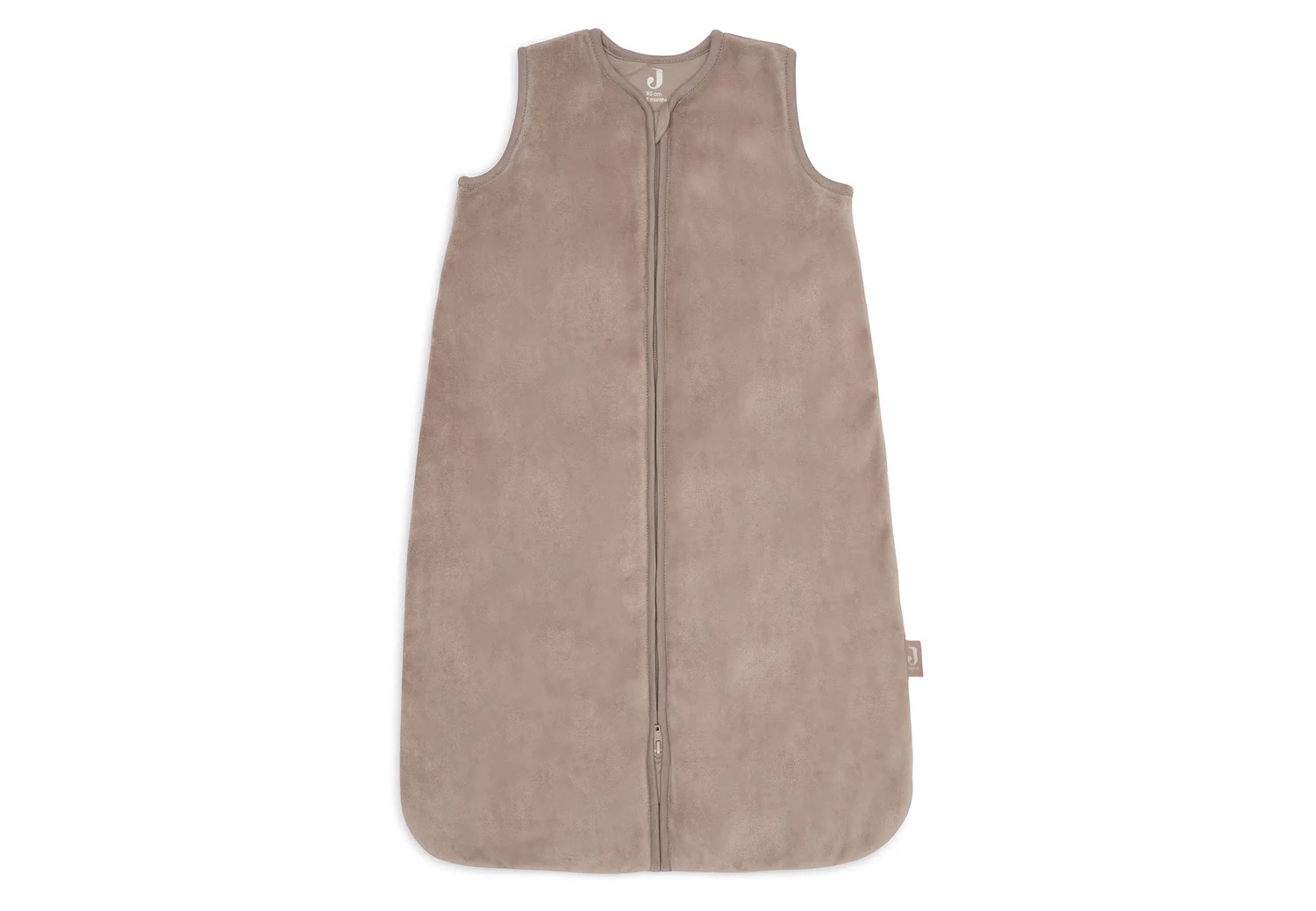 Jollein Baby Schlafsack Ärmellos - Velvet Milky Coffee