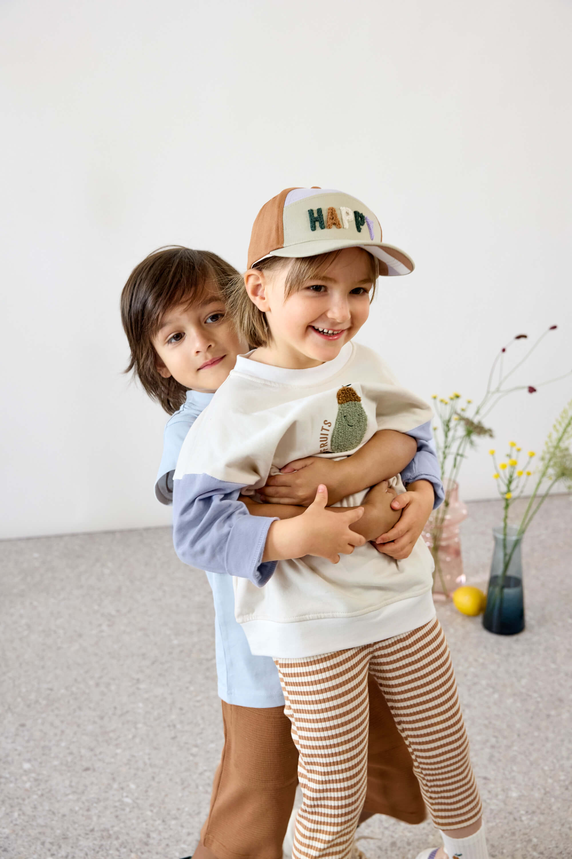 Lässig Basecap Kinder 48 (1-2 Jahre) Little Gang, Happy, Khaki Karamell Lässig Basecap Kinder 48 (1-2 Jahre) Little Gang, Happy, Khaki Karamell