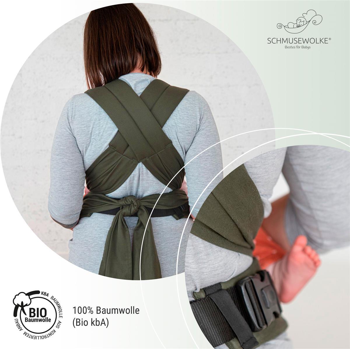 Schmusewolke Luna Halfbuckle (56 – 98 cm / 20 kg) Forrest Schmusewolke Luna Halfbuckle (56 – 98 cm / 20 kg) Forrest