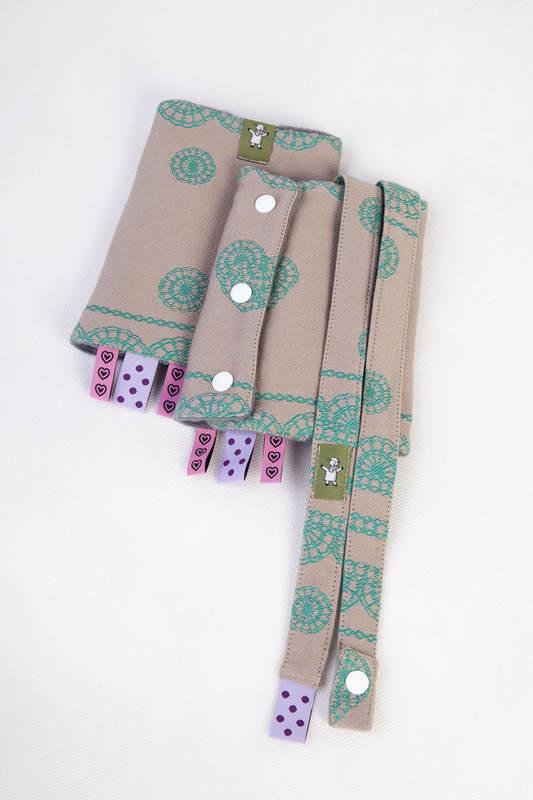 Lenny Lamb Gurtschoner - Pistachio Lace Revers Lenny Lamb Gurtschoner - Pistachio Lace Revers