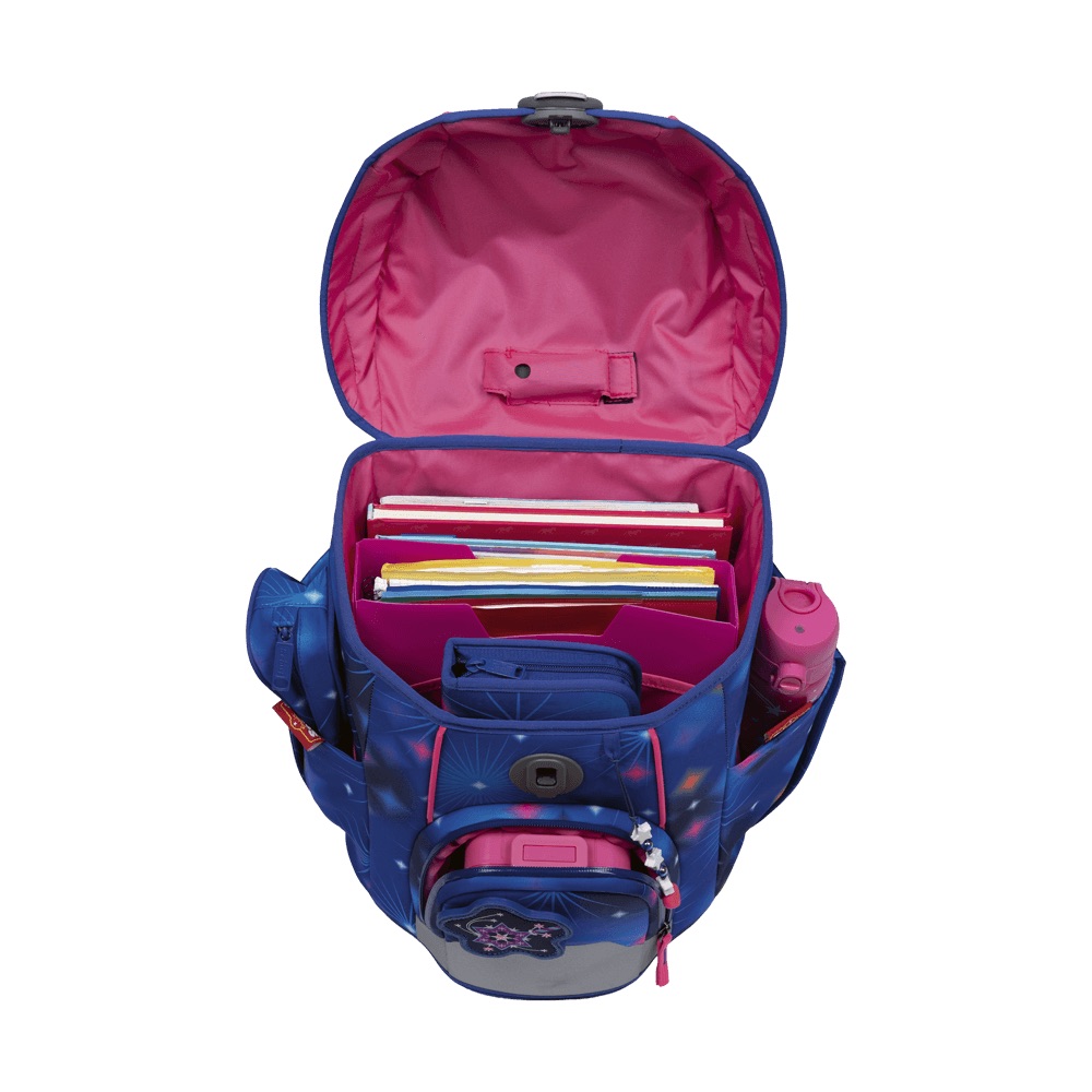 Scout Micro Schulranzen-Set 4-tlg. LED Sparkling Dream