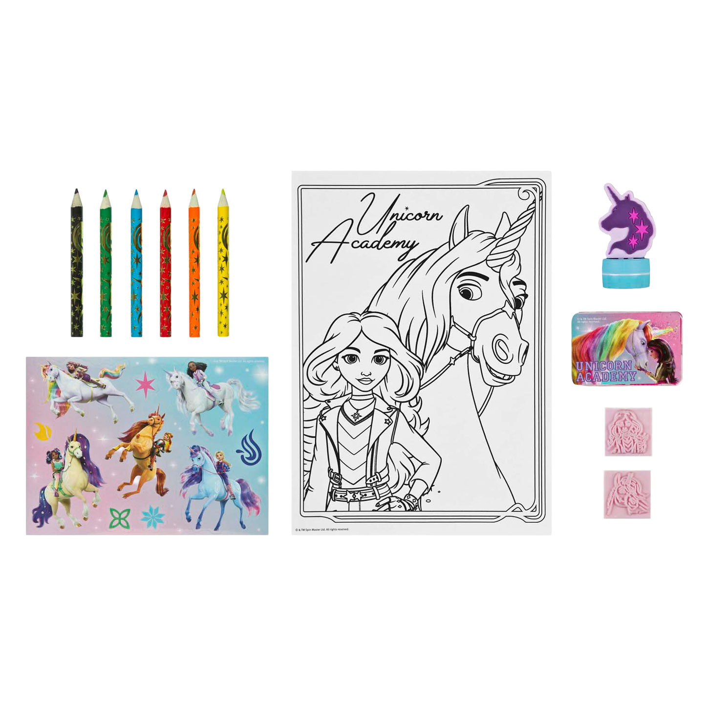 Undercover Unicorn Academy 21-teilig Bastelbox