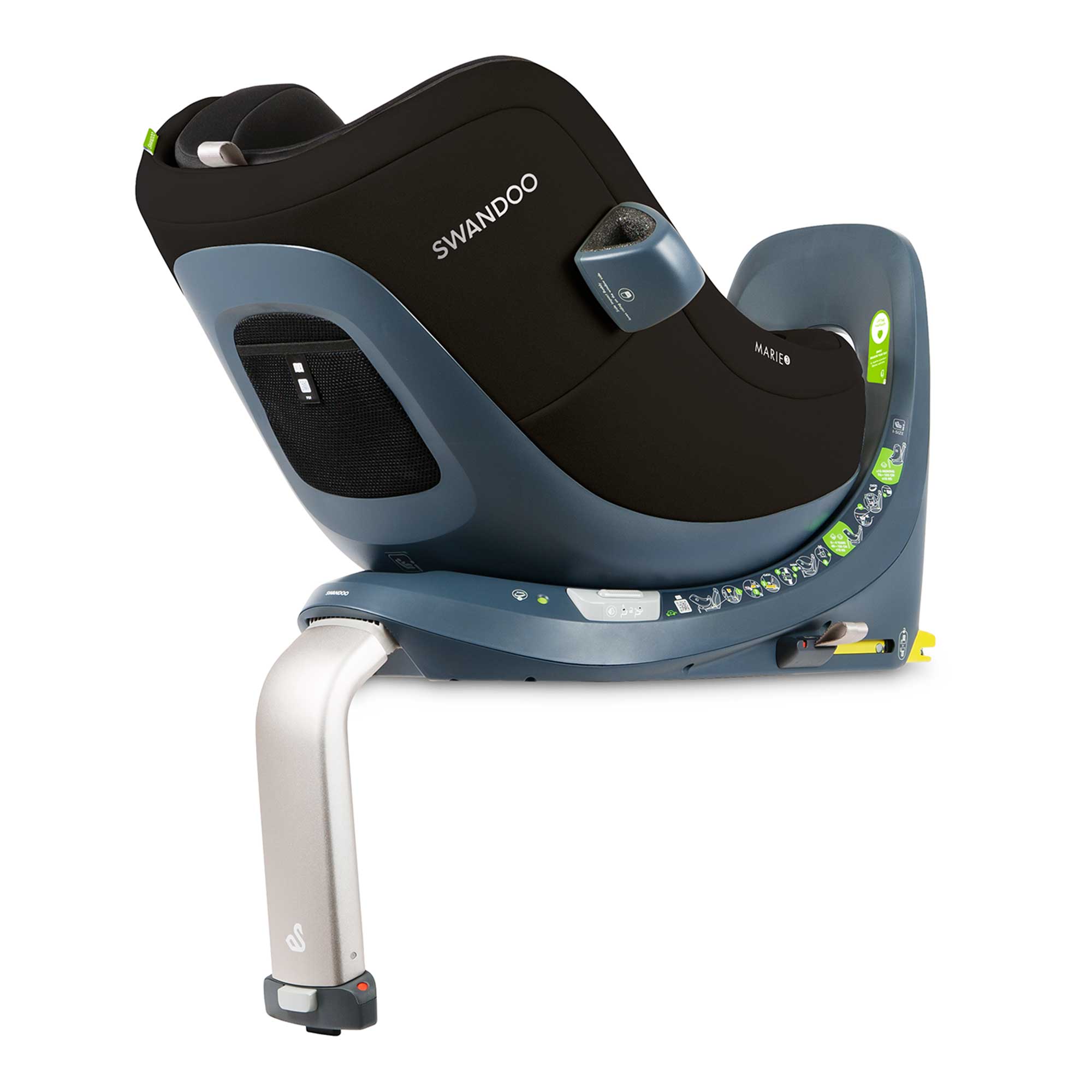 SWANDOO MARIE 5.0 i-Size Reboarder (40 – 105 cm/ 0 – 18 kg) 0+/1 Chia Black SWANDOO MARIE 5.0 i-Size Reboarder (40 – 105 cm/ 0 – 18 kg) 0+/1 Chia Black