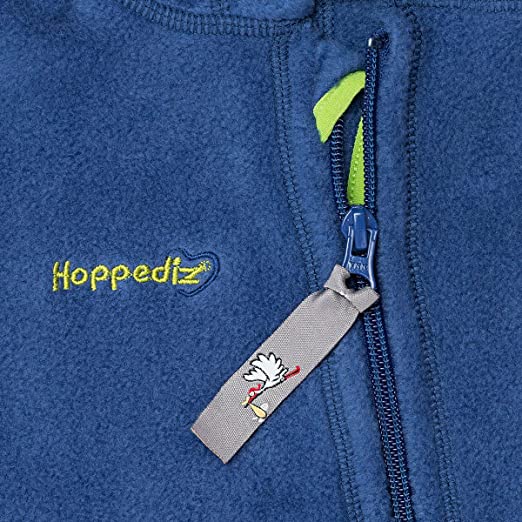 Hoppediz Fleeceoverall blau 48/52 Hoppediz Fleeceoverall blau 48/52
