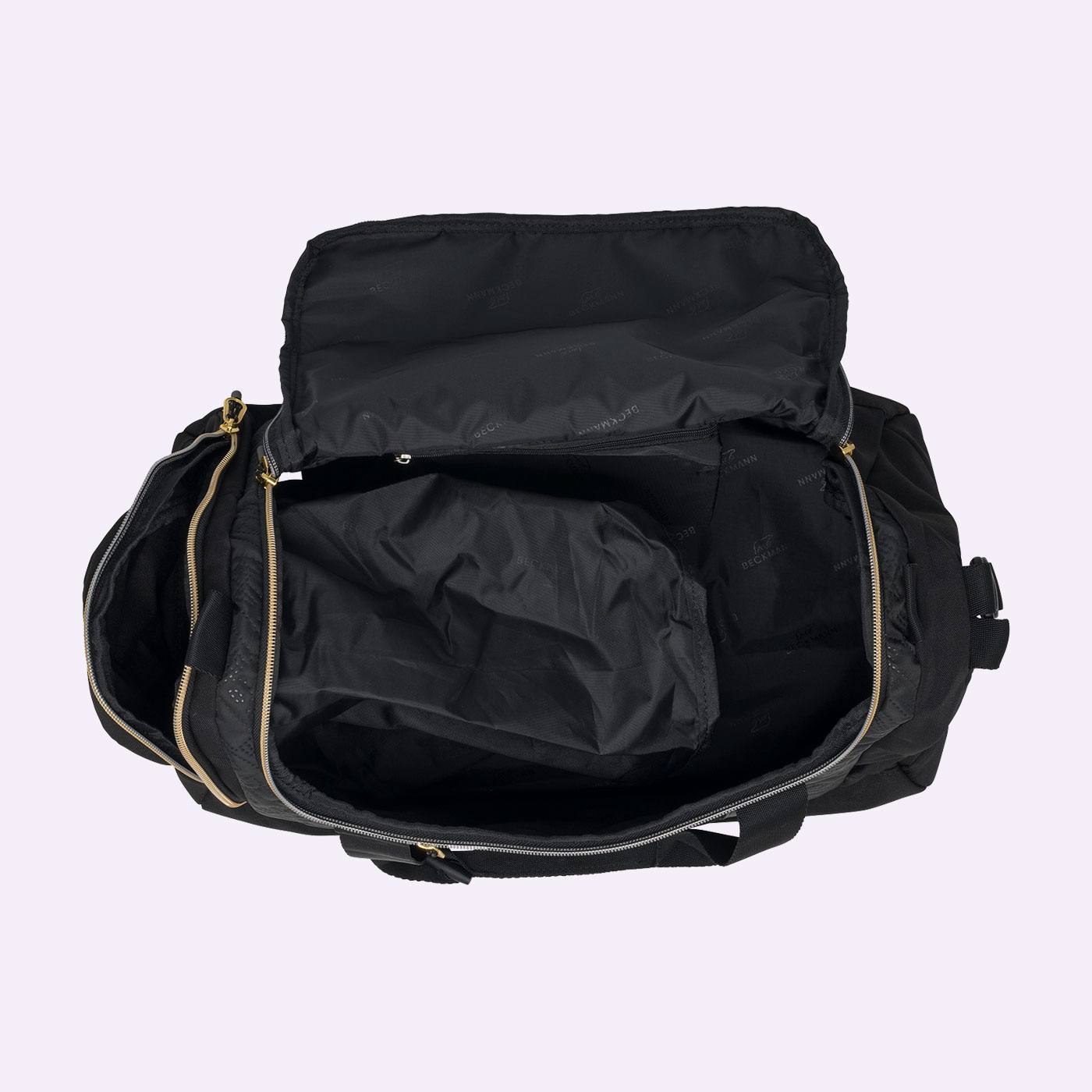 Beckmann Sporttasche Duffelbag Sport Black/Gold