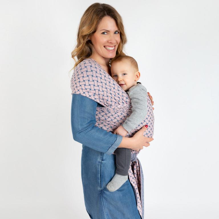 cocoo•me Tragetuch LOVIS rosa-blau cocoo•me Tragetuch LOVIS rosa-blau