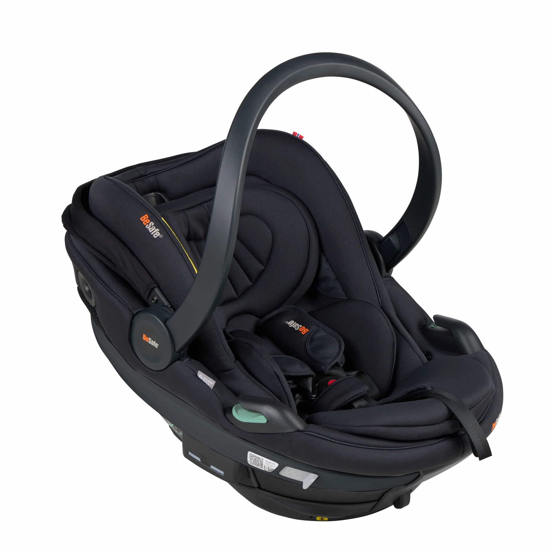 11043219_besafe_go-beyond2_black-softbreeze_right-01.jpeg BeSafe Beyond Go Babyschale (40 - 87cm / 0 - 13 Kilo) Soft Breeze Black