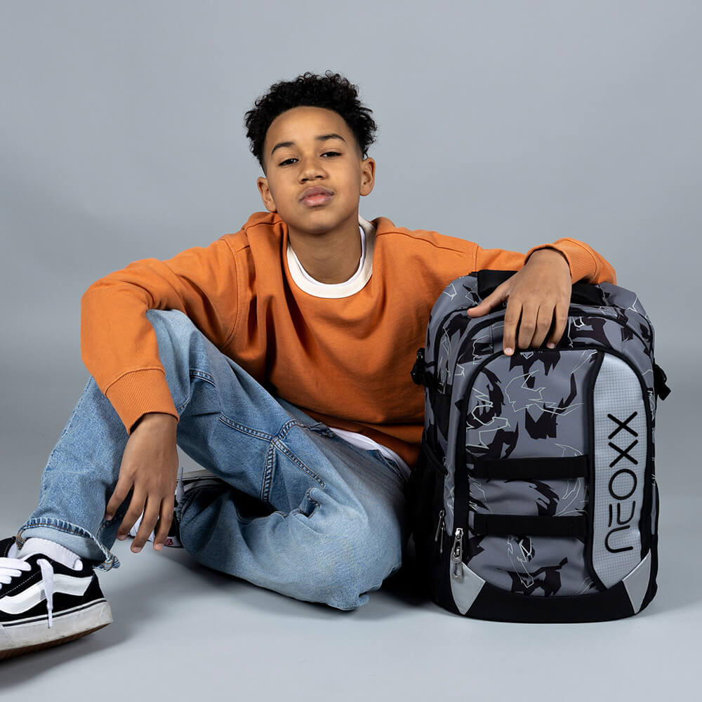 neoxx ACTIVE PRO Schulrucksack Dragon Thunder