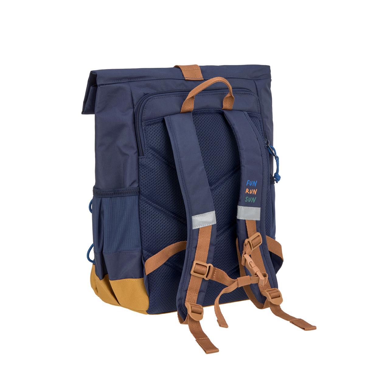 Lässig Kinderrucksack Medium Rolltop Little Gang navy