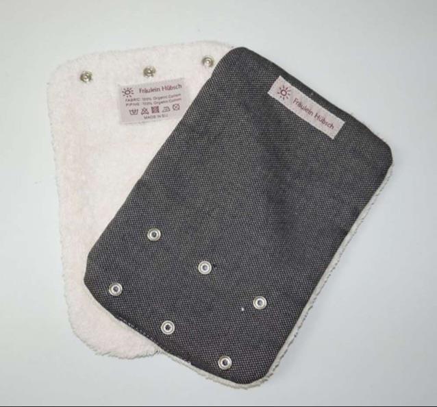 Fräulein Hübsch Gurtschoner BIO - Dunkelgrau