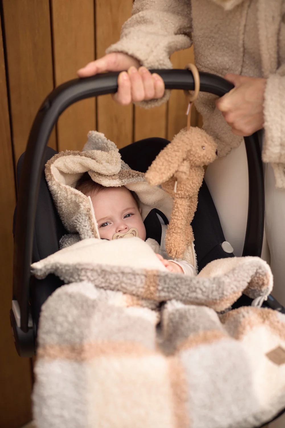 Jollein Kinderwagen-Anhänger Bunny Riverside