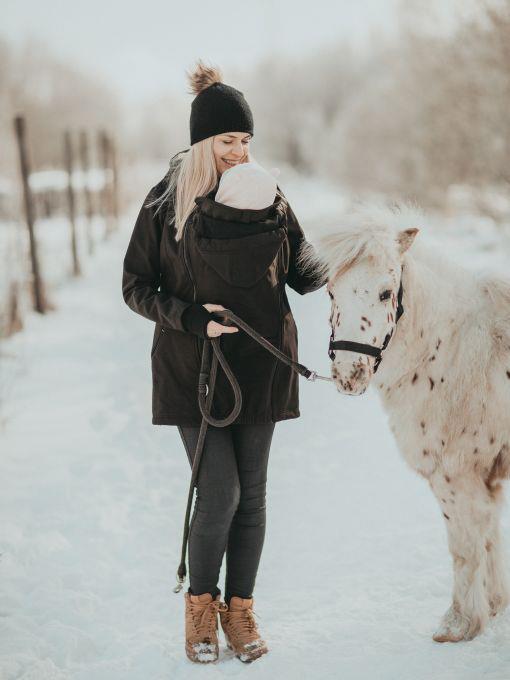 Greyse Softshell Jacke 4IN1 BLACK - 36 - schwarz