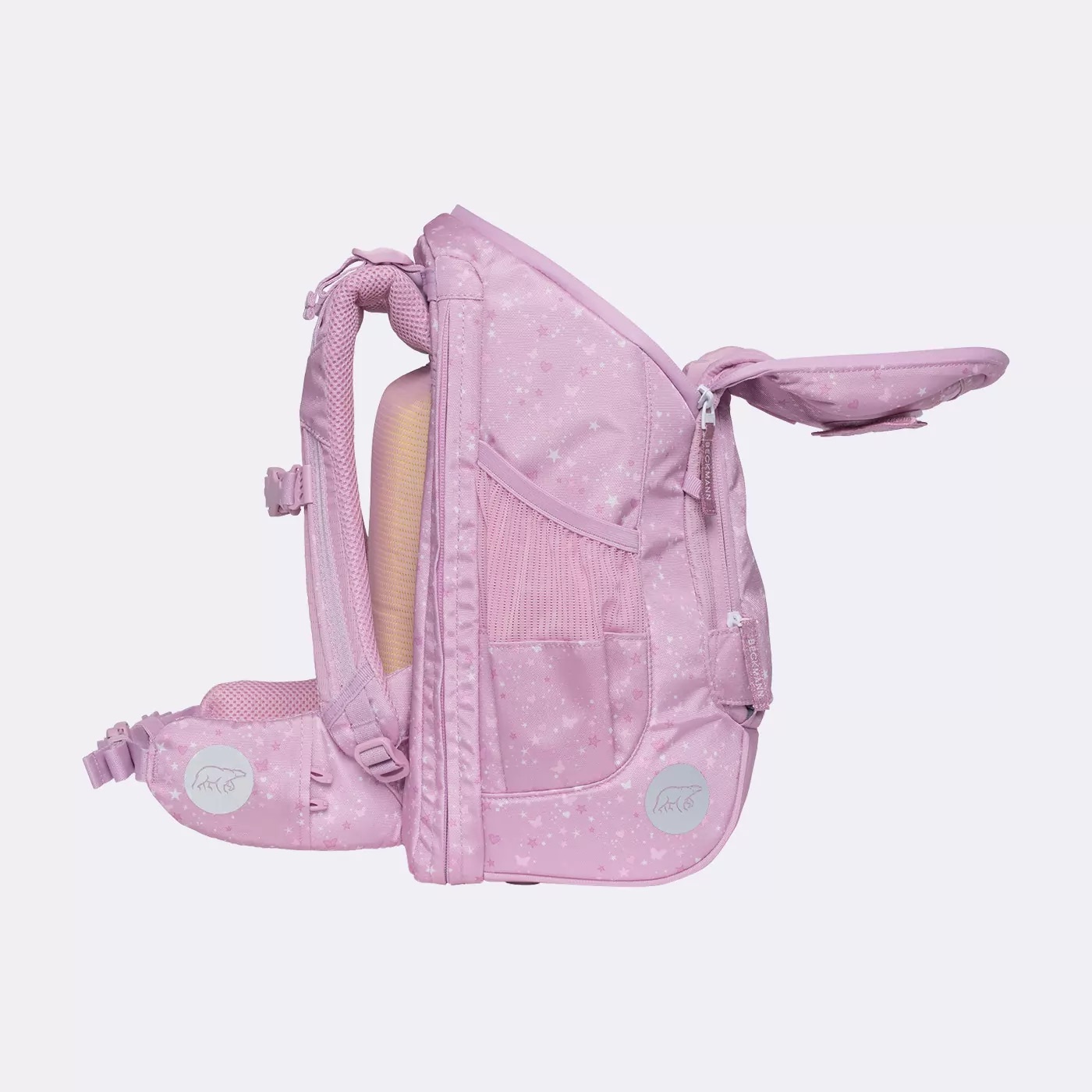 Beckmann Schulrucksack-Set Active Air FLX 6-teilig Rosie