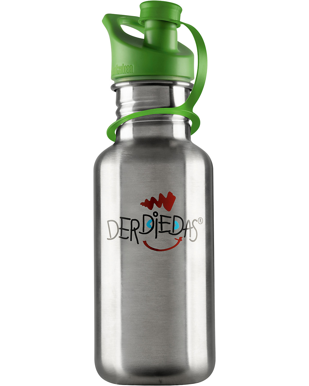 Der Die Das Edelstahltrinkflasche Grün