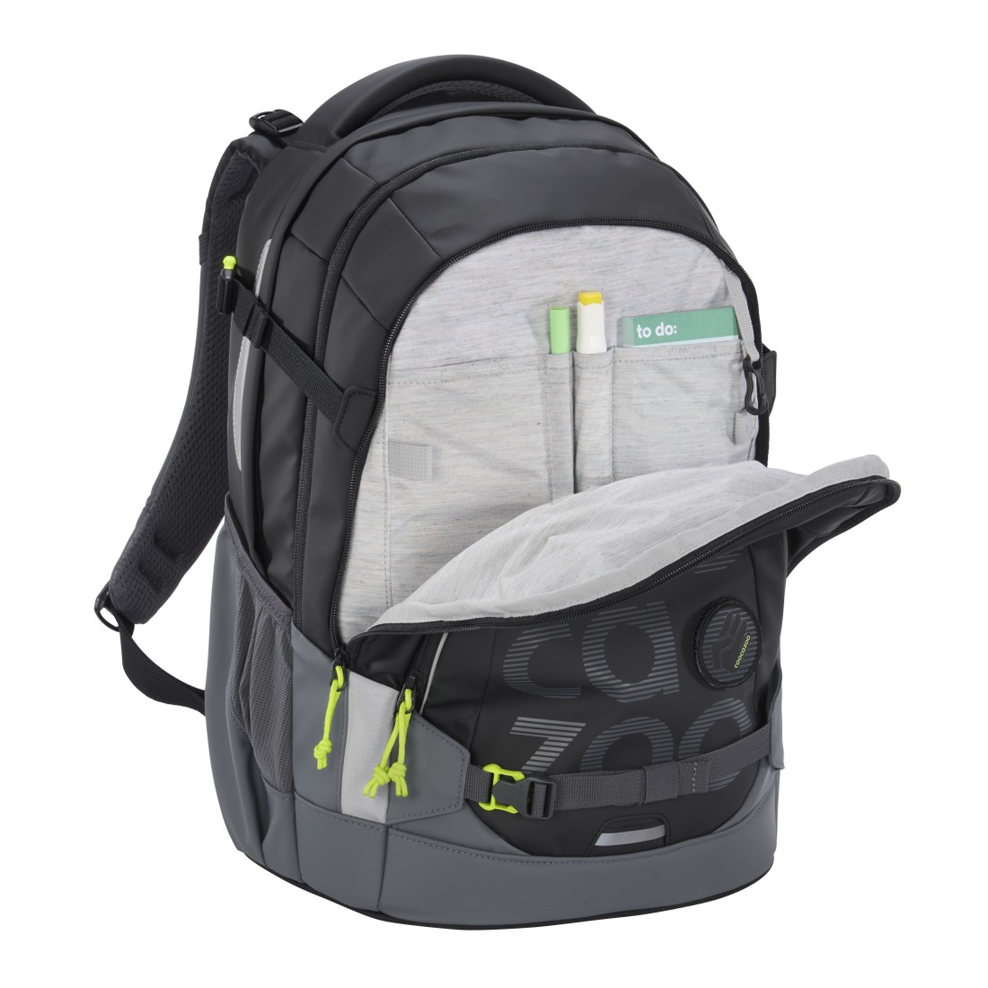 Coocazoo Mate Schulrucksack Tarp Black