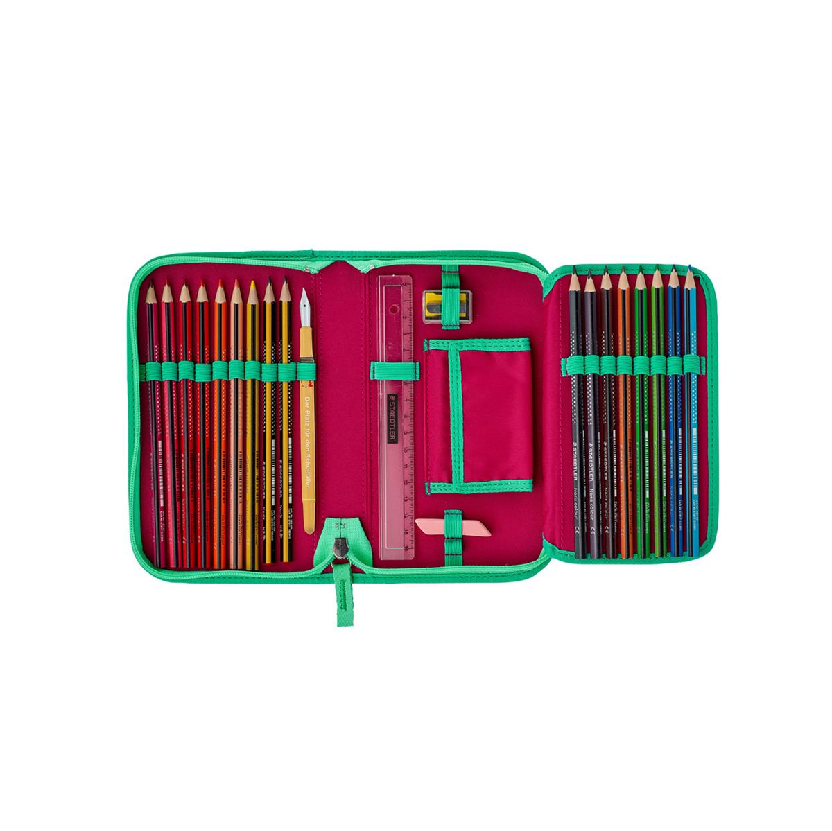 Der Die Das Schulranzen-Set ErgoFlex Max Pepermint Pony