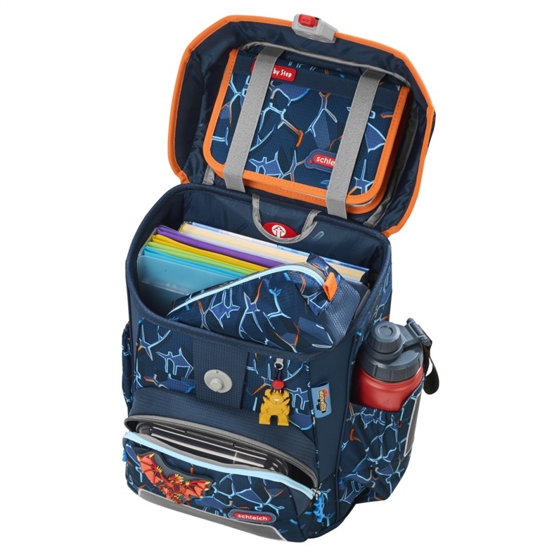 Step by Step Cloud schleich® Schulranzen-Set 5-tlg. Eldrador Creatures® Lava Dragon