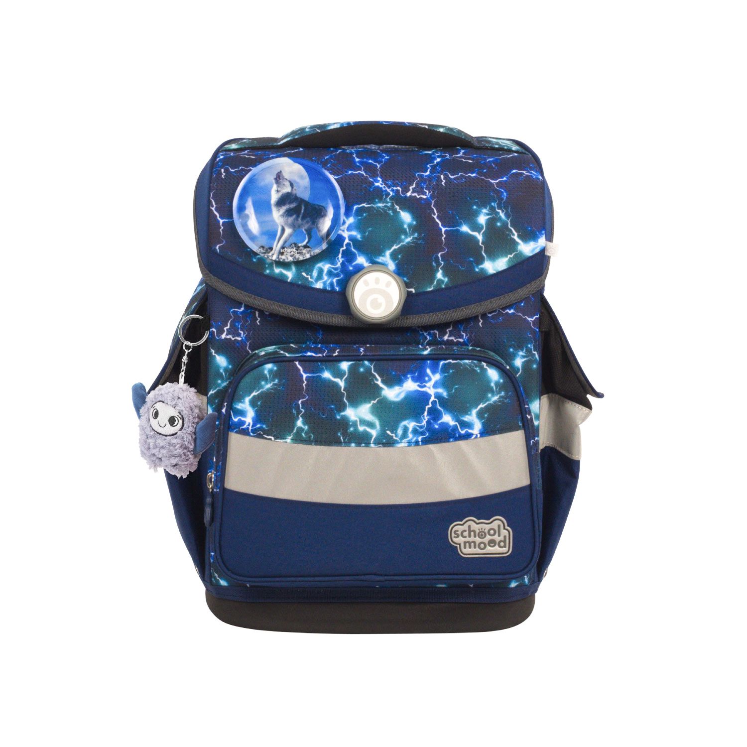 School-Mood Timeless Pro Schulranzen-Set 2025 7-tlg. Felix (Wolf)