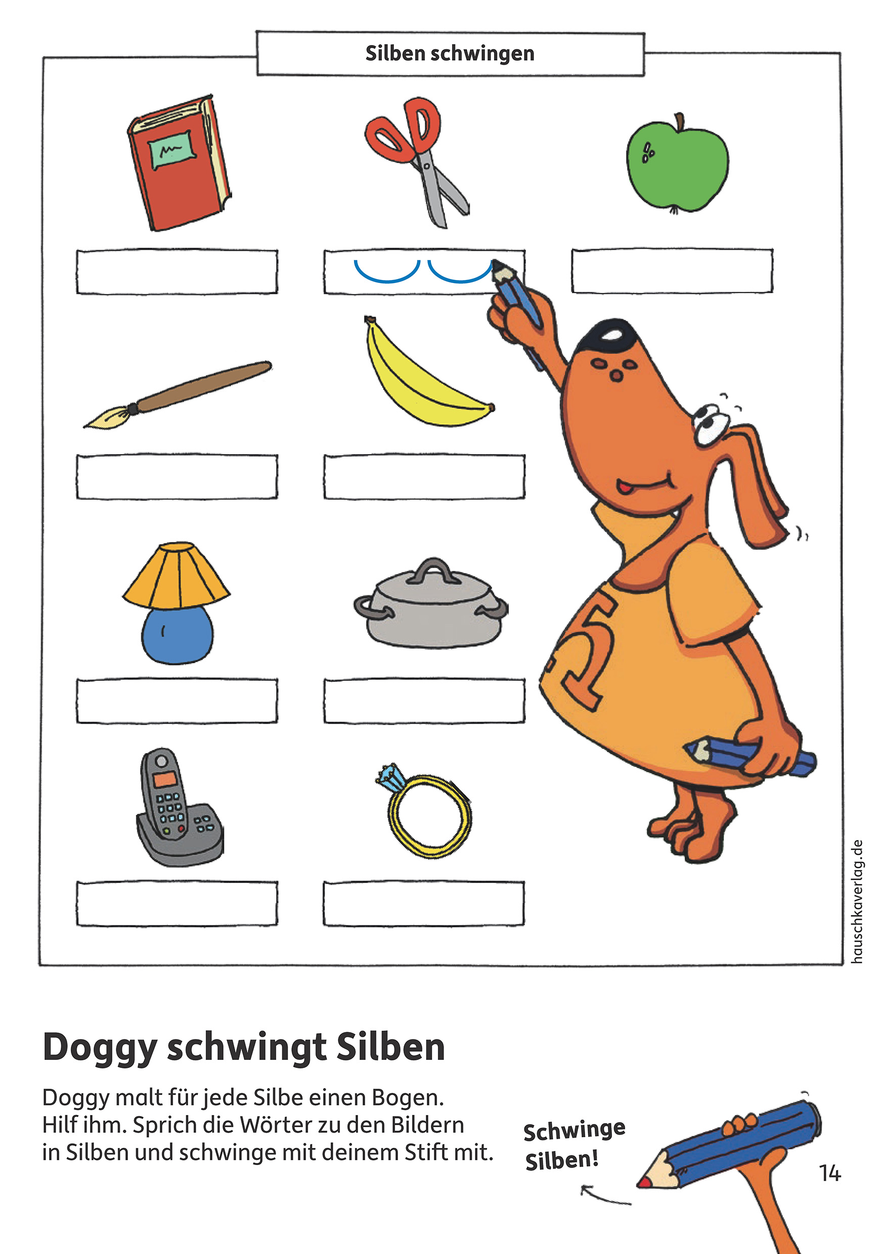 Hauschkaverlag Vorschulblock 5 Jahre Zahlen entdecken