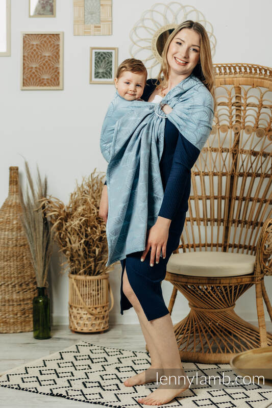 Lenny Lamb Ring Sling Deco Platinum Blue Lenny Lamb Ring Sling Deco Platinum Blue