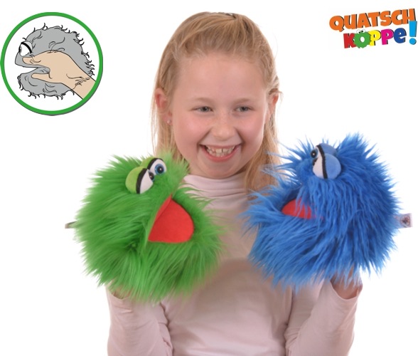 Living Puppets Quatschköppe Plops (blau/rosa/lila)