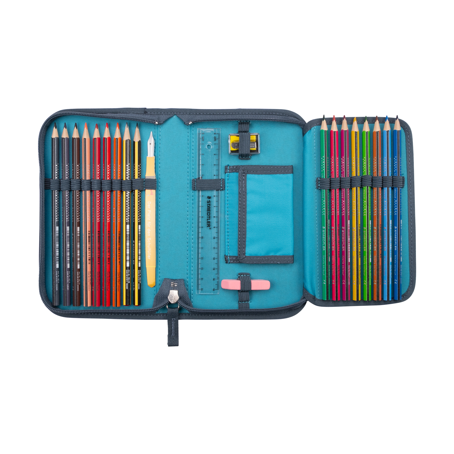 Der Die Das Schulranzen-Set Ergoflex Tiny 5 tlg. Ninja Fighter