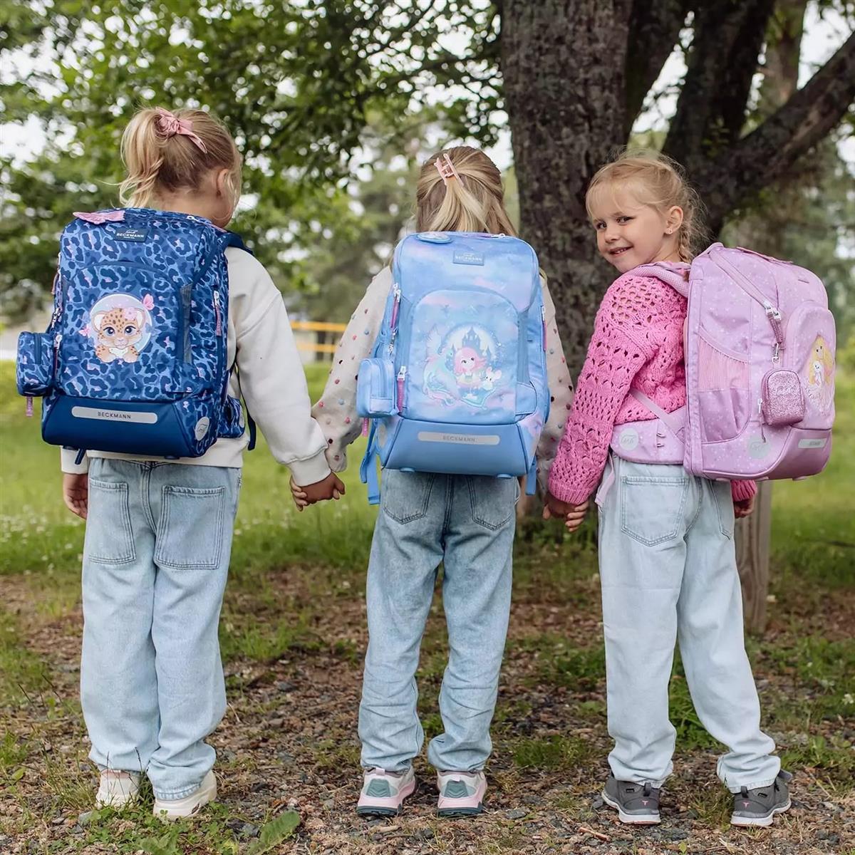 Beckmann Schulrucksack-Set Active Air FLX 6-teilig Cheeta