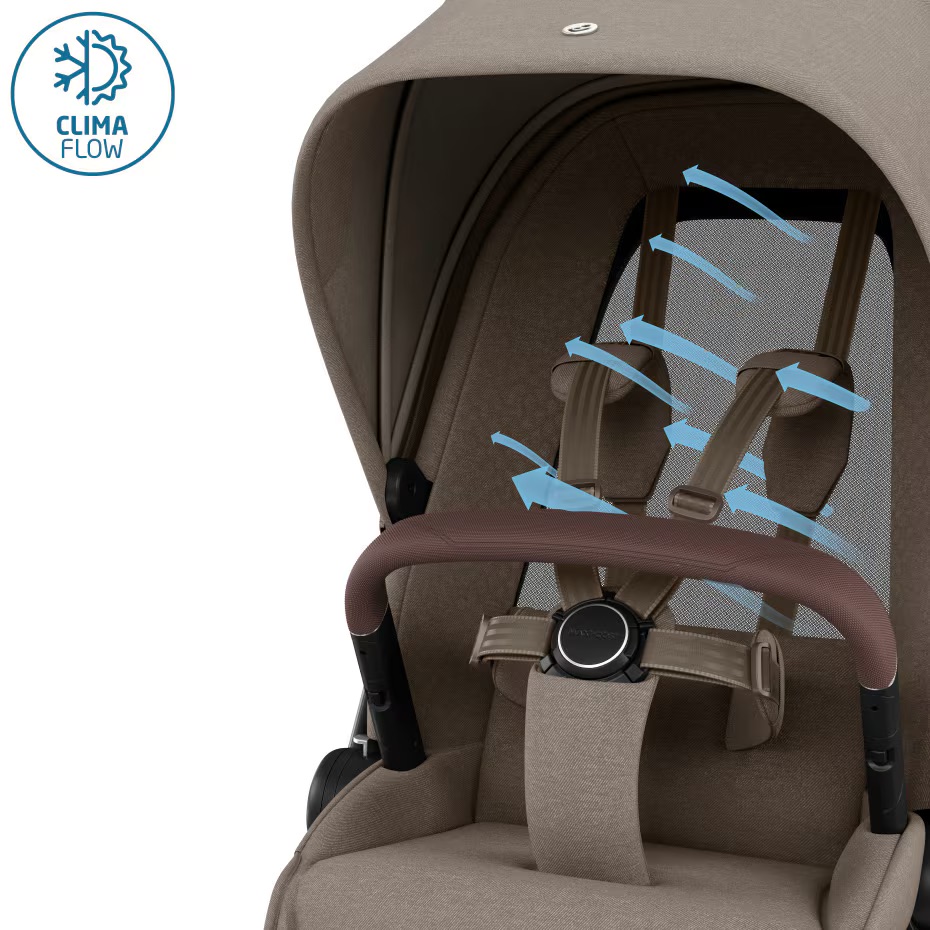 Maxi-Cosi Fame Kinderwagen-Set Twillic Truffle
