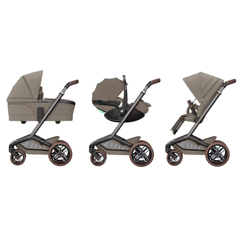 Maxi-Cosi Fame Kinderwagen-Set Twillic Truffle