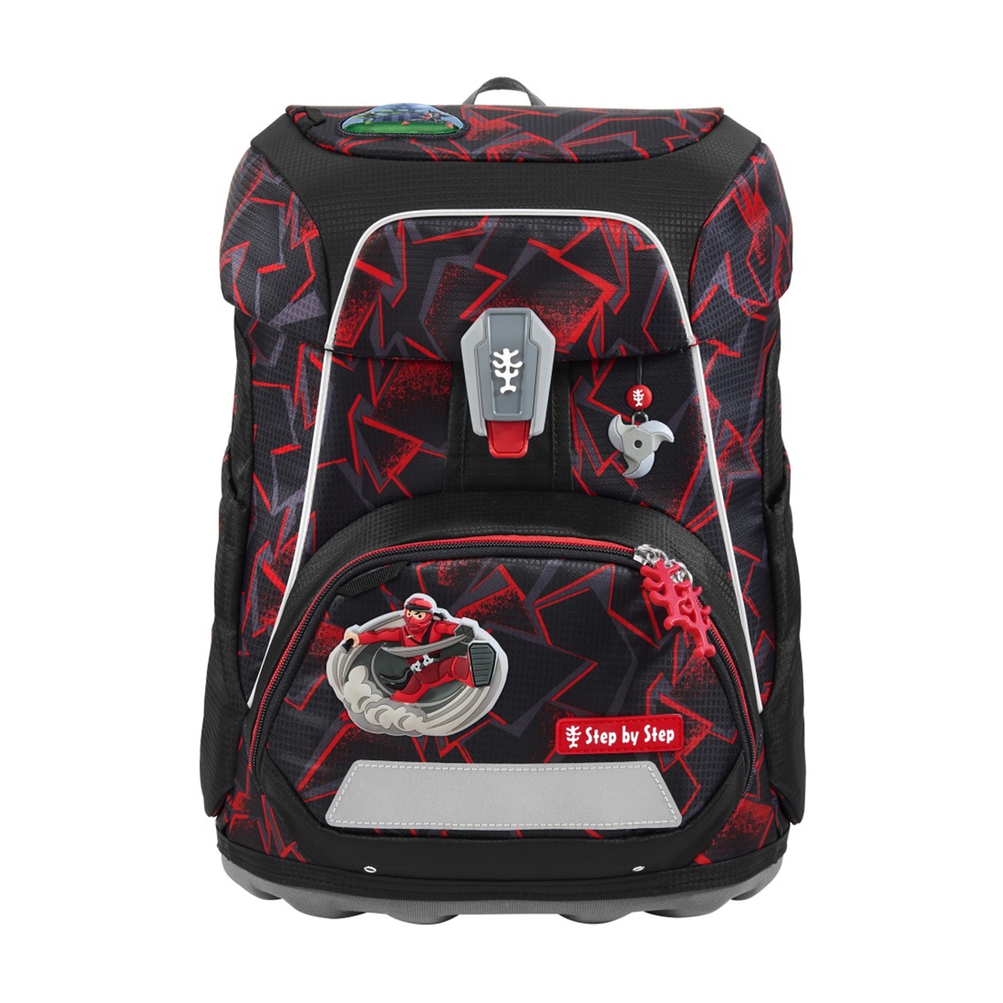 Step by Step Fit Schulranzen-Set 5-tlg. Ninja Yuma