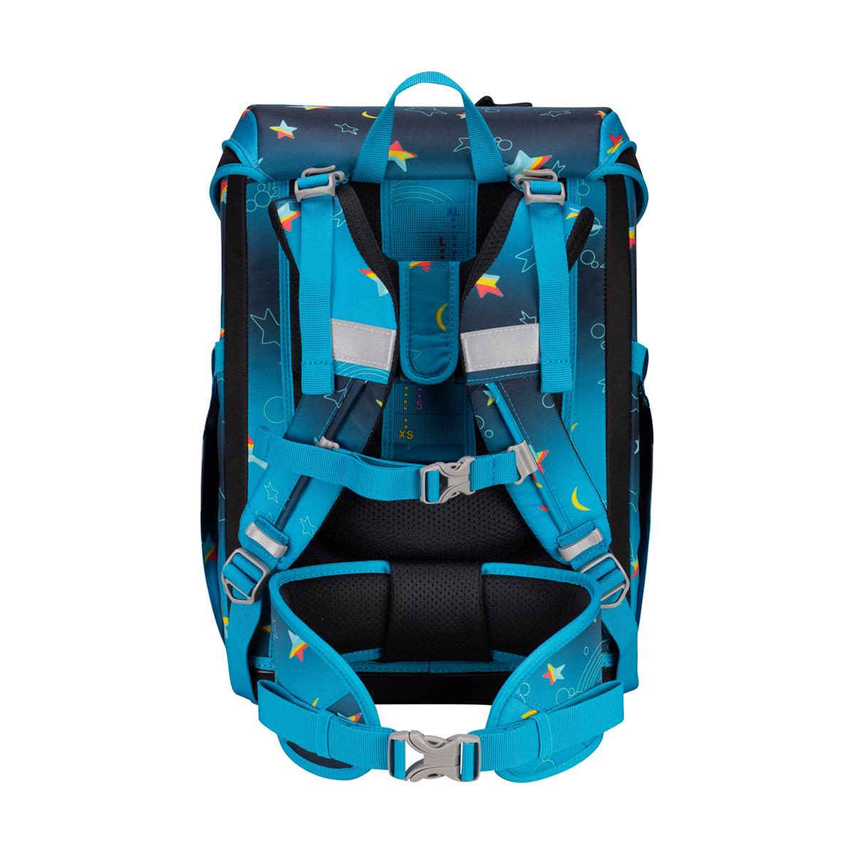 Der Die Das Schulranzen-Set Ergoflex Easy 2025 tlg. LED Rainbow Star Der Die Das Schulranzen-Set Ergoflex Easy 2025 tlg. LED Rainbow Star