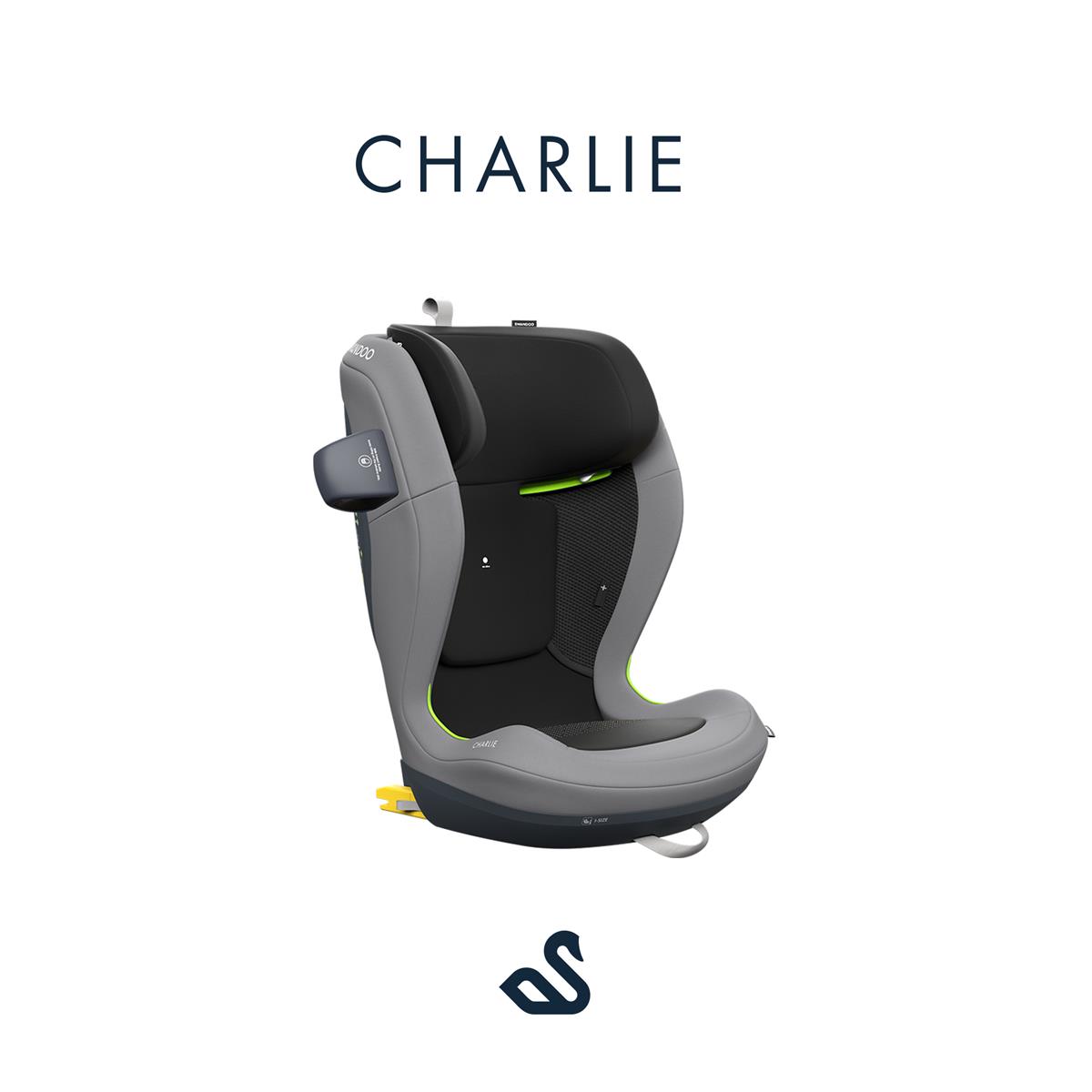 SWANDOO Charlie i-Size Sesam Grey SWANDOO Charlie i-Size Sesam Grey