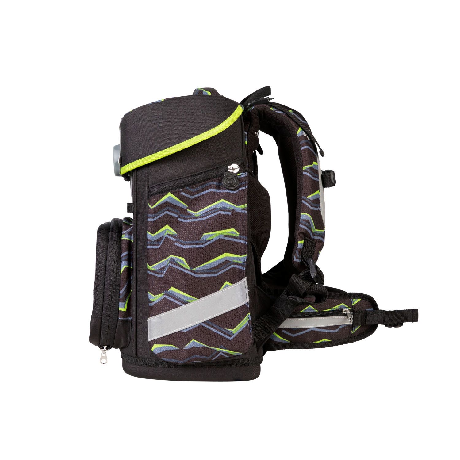 School-Mood Champion Maxx Pro 7-tlg. Schulranzenset Finn (Raubkatze)