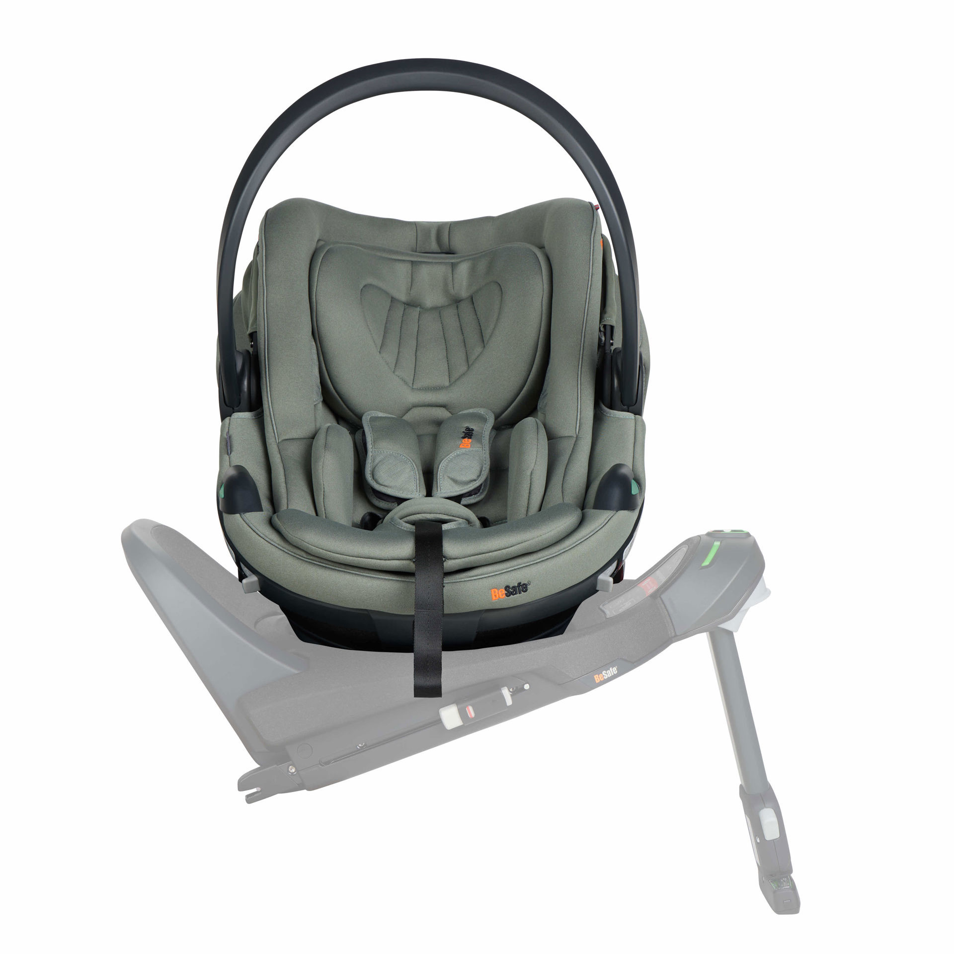 BeSafe Beyond Go Babyschale (40 - 87cm / 0 - 13 Kilo) Soft Breeze Meadow Green